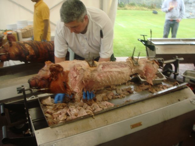spitting pig bbq
