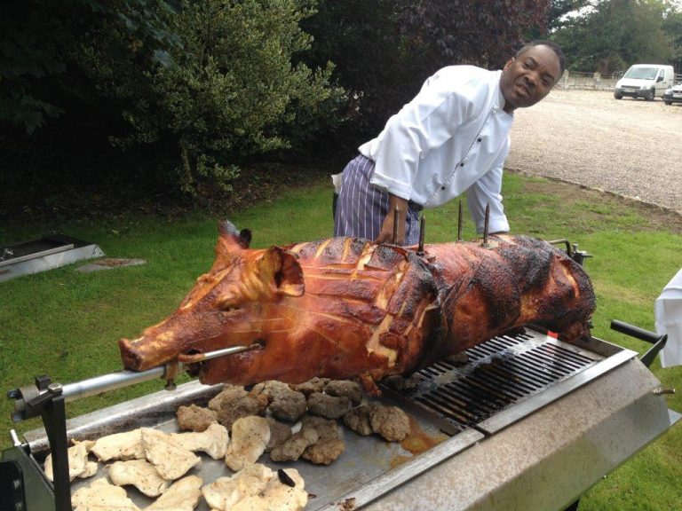 spitting pig bbq